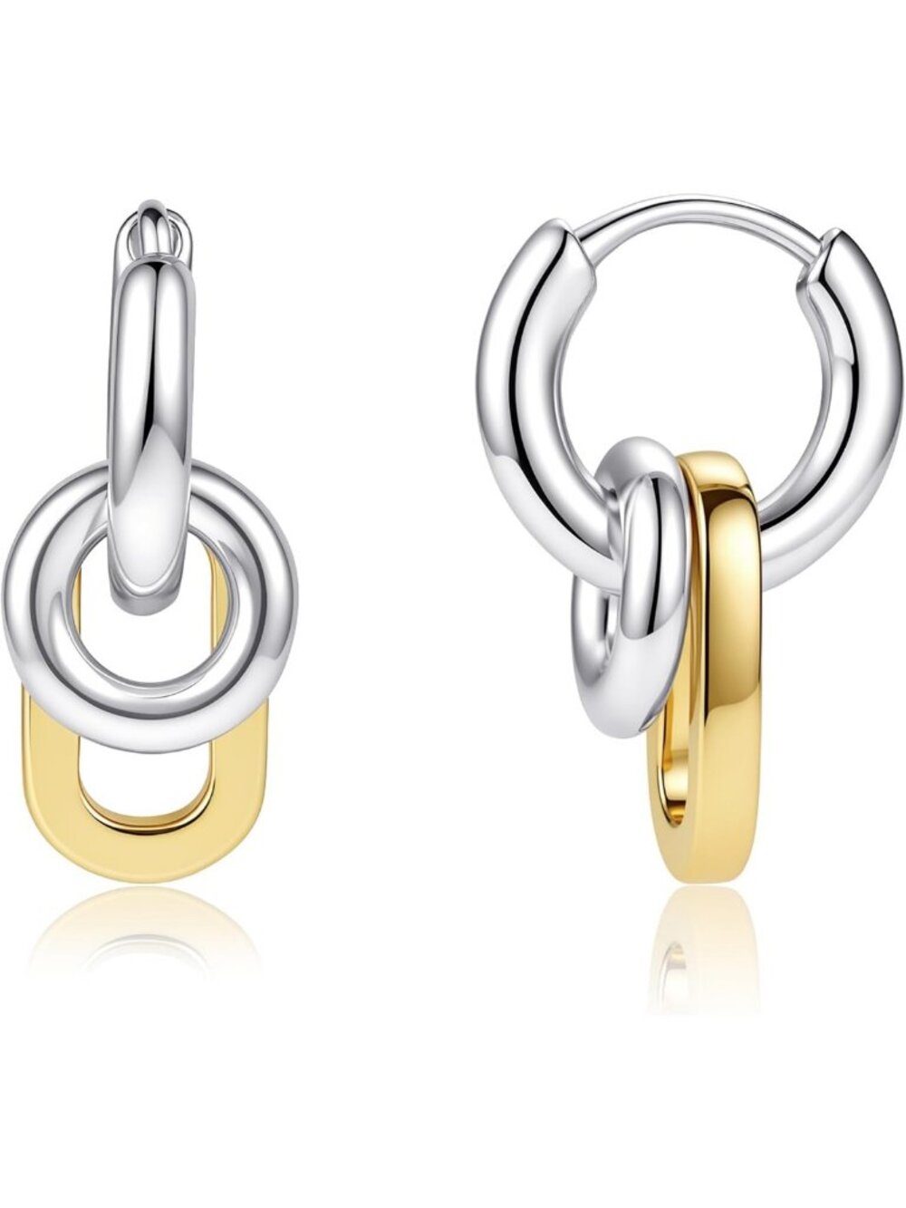 Dainty Small Gold & Silver Hoop Earrings for Women | Chic Huggies Style